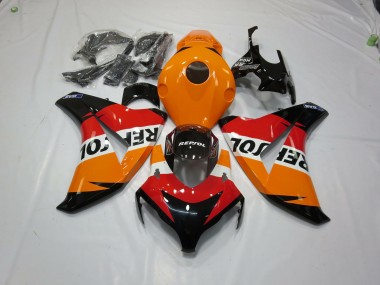 08-11 Diseño De Estilo Clásico Repsol Honda CBR1000RR Carenados Moto