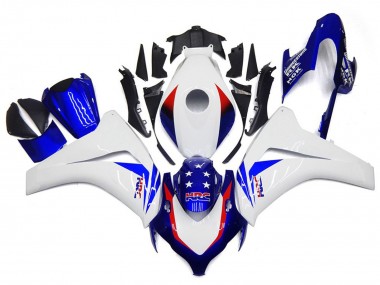08-11 Estrella Azul Vibrante Honda CBR1000RR Carenados Moto