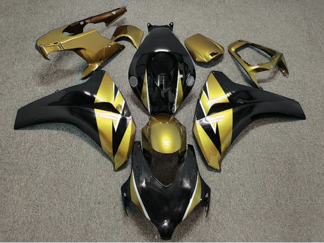 08-11 Oro & Negro Honda CBR1000RR Carenados Moto 08-11 Oro & Negro Honda CBR1000RR Carenados Moto