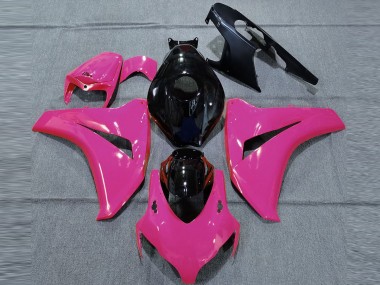 08-11 Rosa Brillante & Negro Honda CBR1000RR Carenados Moto