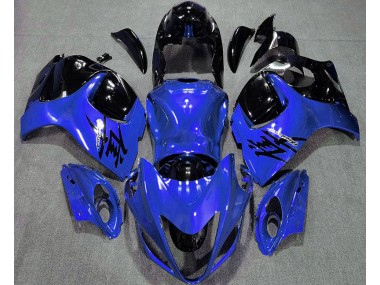 08-20 Azul Brillante & Negro Suzuki GSXR 1300 Carenados Moto