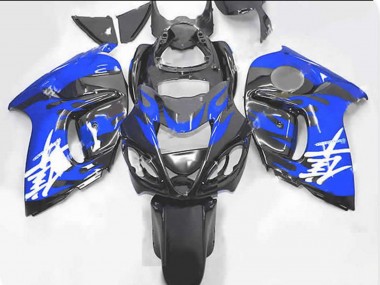 08-20 Azul & Gris Suzuki GSXR 1300 Carenados Moto