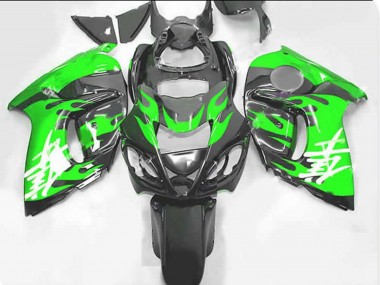 08-20 Verde & Gris Suzuki GSXR 1300 Carenados Moto
