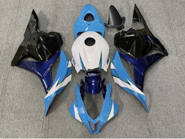 09-12 Azul Claro & Blanco Honda CBR600RR Carenados Moto