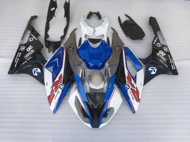 09-14 Alien Azul & Blanco BMW S1000RR Carenados Moto 09-14 Alien Azul & Blanco BMW S1000RR Carenados Moto
