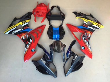 09-14 Alienígena Azul & Blanco BMW S1000RR Carenados Moto