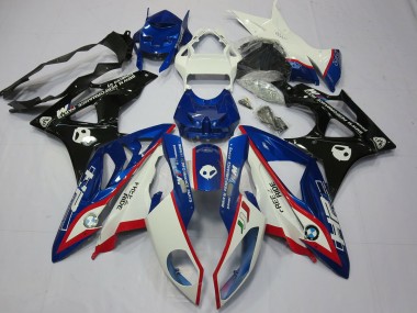 09-14 Alienígena Azul & Blanco BMW S1000RR Carenados Moto