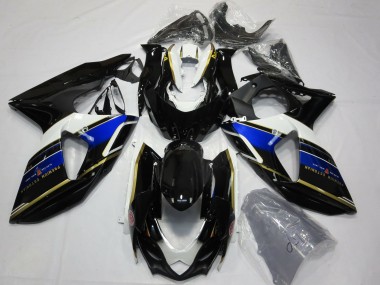 09-16 Azul & Dorado Suzuki GSXR 1000 Carenados Moto