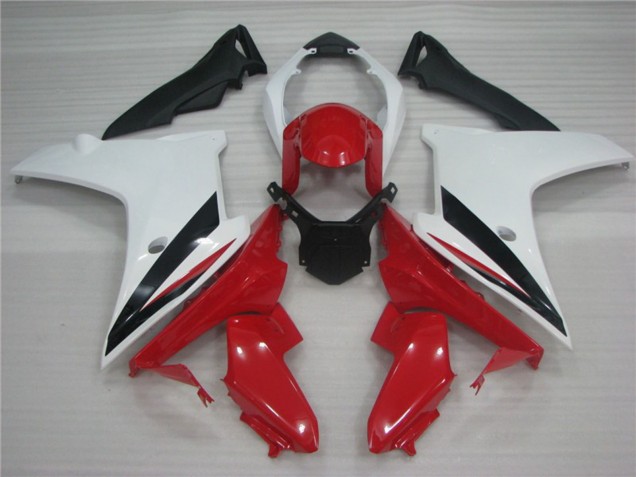 11-12 Blanco Rojo & Negro Honda CBR600F Carenados Moto 11-12 Blanco Rojo & Negro Honda CBR600F Carenados Moto