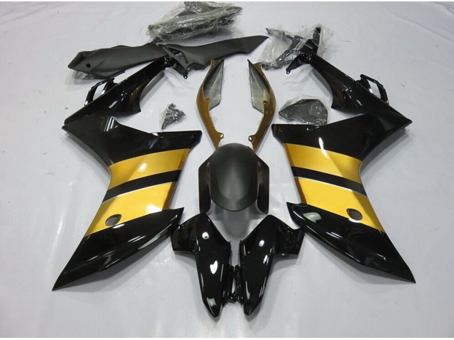 11-12 Diseño Cbr Negro Dorado Honda CBR600F Carenados Moto 11-12 Diseño Cbr Negro Dorado Honda CBR600F Carenados Moto
