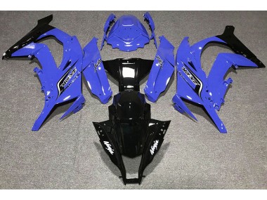 11-15 Azul Brillante & Logotipos Kawasaki ZX10R Carenados Moto