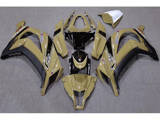 11-15 OEM Estilo Bronceado Desierto Kawasaki ZX10R Carenados Moto 11-15 OEM Estilo Bronceado Desierto Kawasaki ZX10R Carenados Moto
