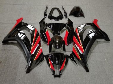 11-15 Rojo Negro Blanco Especial Kawasaki ZX10R Carenados Moto
