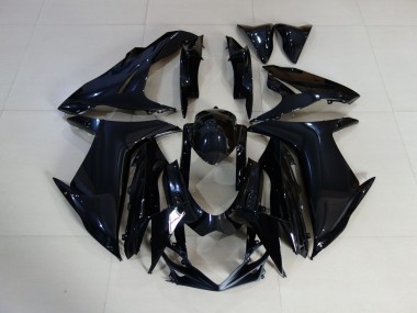 11-24 Negro Liso Brillante Suzuki GSXR 600-750 Carenados Moto