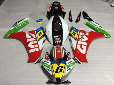 12-16 6 Givi Rojo Honda CBR1000RR Carenados Moto