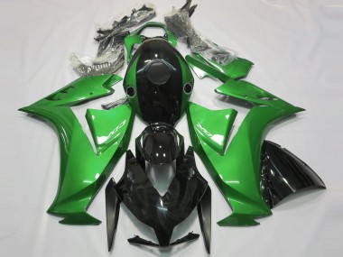 12-16 Negro Brillante & Verde Honda CBR1000RR Carenados Moto