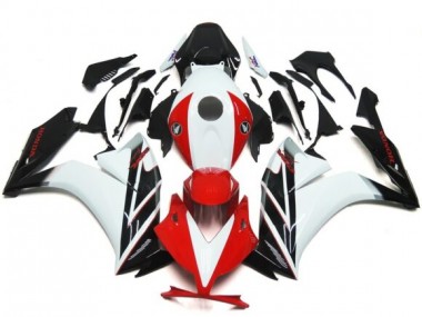 12-16 Negro & Rojo / Blanco Brillo Honda CBR1000RR Carenados Moto