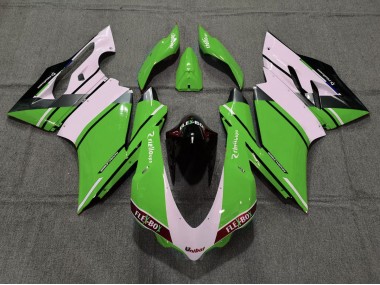 15-17 Estilo Verde OEM Ducati 959 1299 Carenados Moto