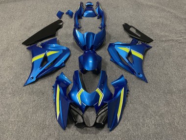 17-23 Estilo Común Azul Suzuki GSXR 1000 Carenados Moto