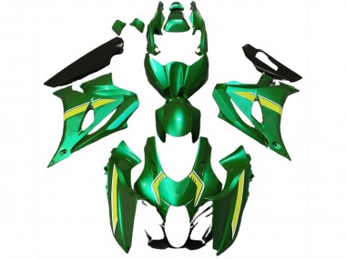 17-23 Estilo Común Verde Suzuki GSXR 1000 Carenados Moto