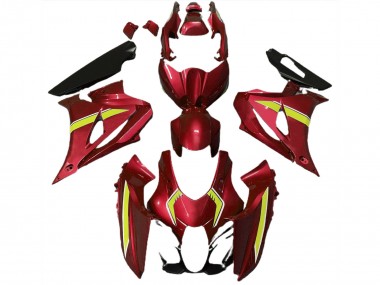 17-23 Estilo Original Rojo Suzuki GSXR 1000 Carenados Moto