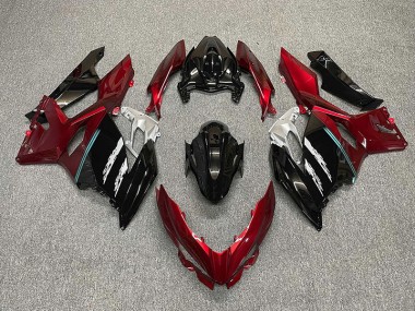 18-23 Rojo & Negro Kawasaki Ninja 400 Carenados Moto