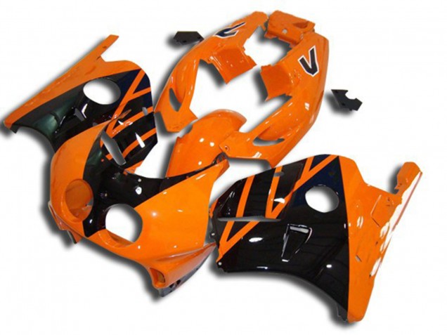 90-98 Diseño Naranja Honda CBR250RR Carenados Moto 90-98 Diseño Naranja Honda CBR250RR Carenados Moto