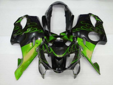 99-00 Verde Llama Honda CBR600 F4 Carenados Moto