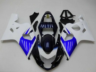 Carenados Moto Suzuki GSXR 600/750 2004-2005 - Blanco Azul Negro