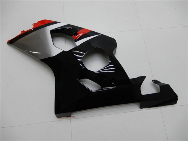 Carenado Moto Suzuki GSXR 600/750 2004-2005 - Rojo Plata Negro