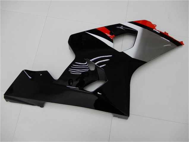 Carenado Moto Suzuki GSXR 600/750 2004-2005 - Rojo Plata Negro