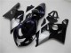 Carenado Moto Suzuki GSXR 600/750 2004-2005 - Negro Brillante Plata Azul
