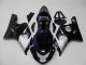 Carenado Moto Suzuki GSXR 600/750 2004-2005 - Negro Brillante Plata Azul