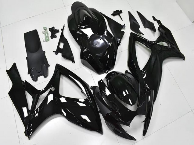 Carenados Moto Suzuki GSXR 600/750 2006-2007 - Negro Brillante