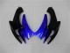 Carenado Moto Suzuki GSXR 600/750 2006-2007 - Azul Negro Brillante