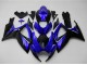 Carenado Moto Suzuki GSXR 600/750 2006-2007 - Azul Negro Brillante