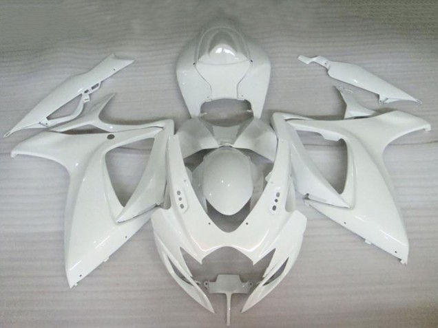 Carenado Moto Suzuki GSXR 600/750 2006-2007 - Blanco Perla