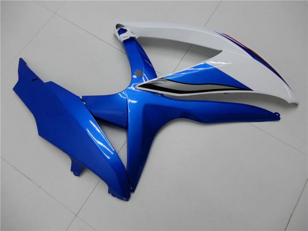 Carenado Moto Suzuki GSXR 600/750 2008-2010 - Blanco Azul