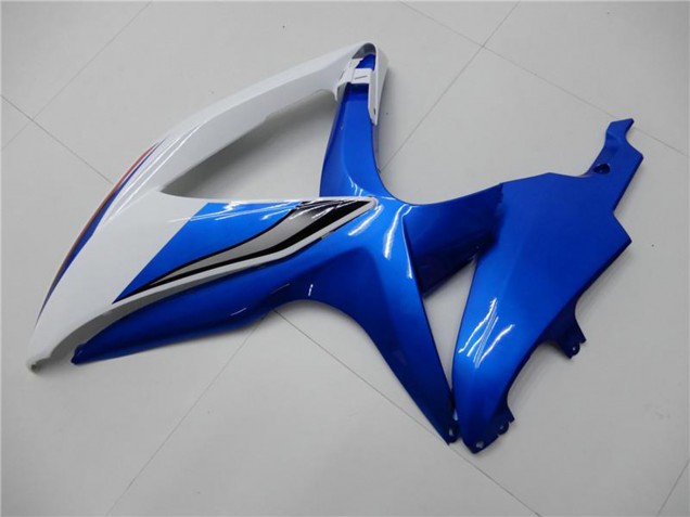 Carenado Moto Suzuki GSXR 600/750 2008-2010 - Blanco Azul