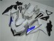 Carenado Moto Suzuki GSXR 600/750 2008-2010 - Plata Blanco Azul Negro