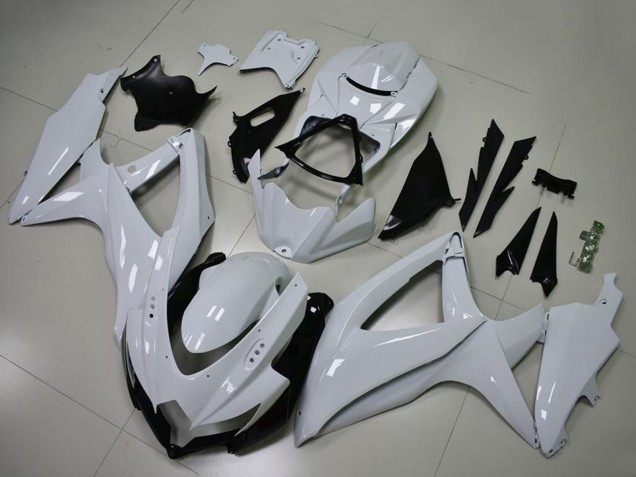 Carenado Moto Suzuki GSXR 600/750 2008-2010 - Blanco Brillante