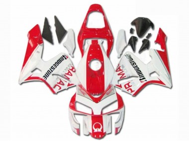 Carenado Moto Honda CBR600RR 2003-2004 - Blanco Rojo Pramac Bridgestone