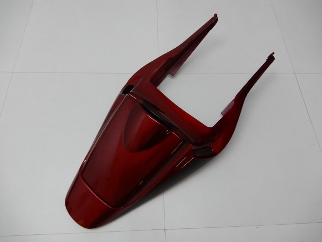Carenado Moto Honda CBR600RR 2003-2004 - Rojo Negro Mate Raya