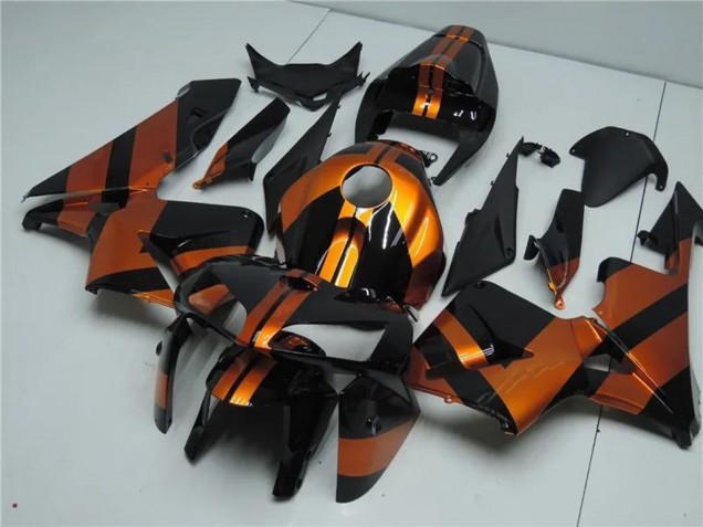 Carenados Moto Honda CBR600RR 2005-2006 - Naranja Negro