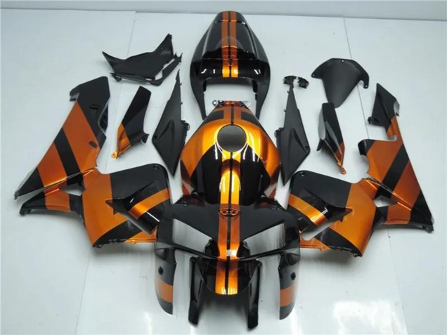 Carenados Moto Honda CBR600RR 2005-2006 - Naranja Negro