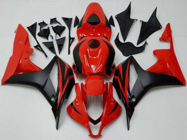 Carenados Moto Honda CBR600RR 2007-2008 - Rojo Negro Mate