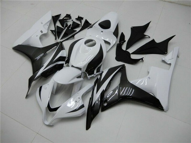 Carenados Moto Honda CBR600RR 2007-2008 - Blanco Negro Brillante