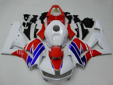 Carenados Moto Honda CBR600RR 2013-2023 - Blanco Rojo Azul
