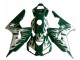 Carenado Moto Honda CBR1000RR 2006-2007 - Blanco Verde Llama