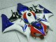 Kits Carenados Moto Honda CBR1000RR 2006-2007 - Blanco Rojo Azul HRC